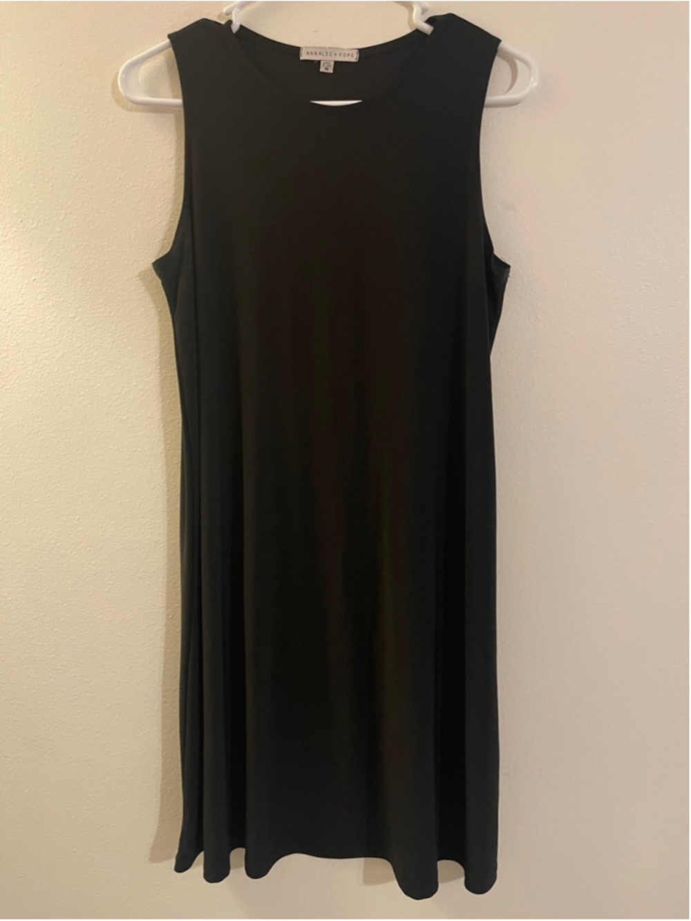 Women's Annalee + Hope Black Sleeveless Mini Dress Size M